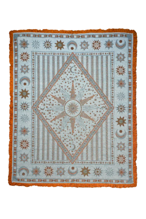 Roam With Us Sunburst Throw