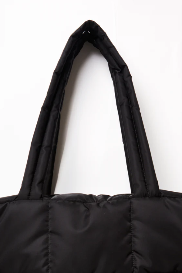 Afends Unisex Recycled Puffer Bag O/S - Black