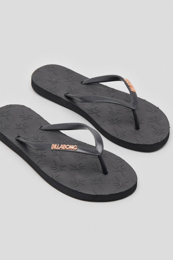 Billabong Tilted Palms Jandals - Black