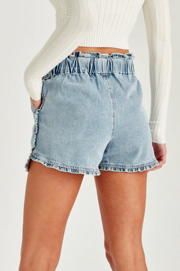 Junkfood Roxy Shorts - Blue