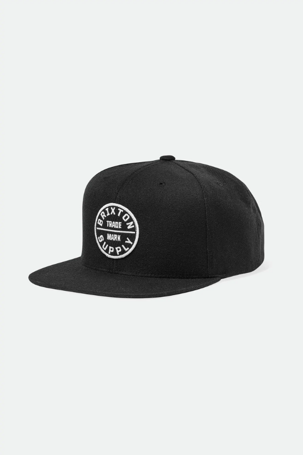 Brixton Oath III Snapback O/S - Black