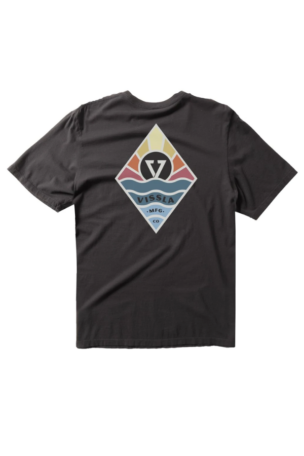 Vissla So Glassy Tee-BLK