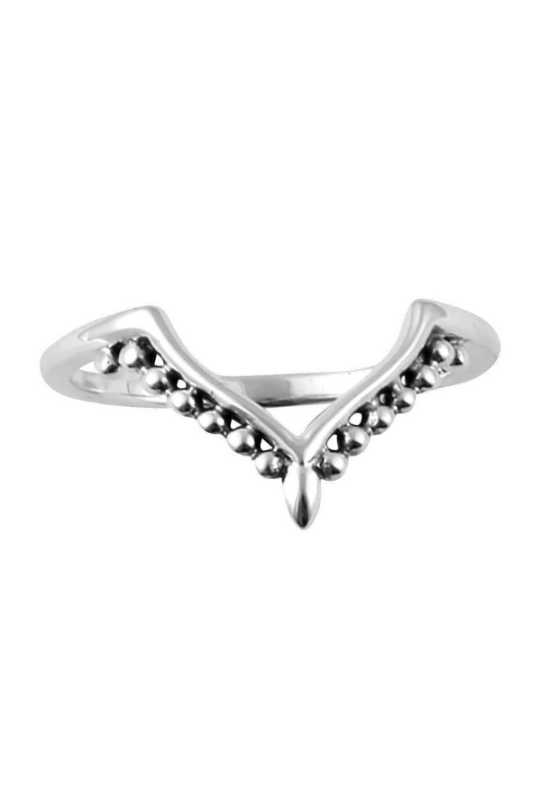 Midsummer Star Beaded Archway Ring