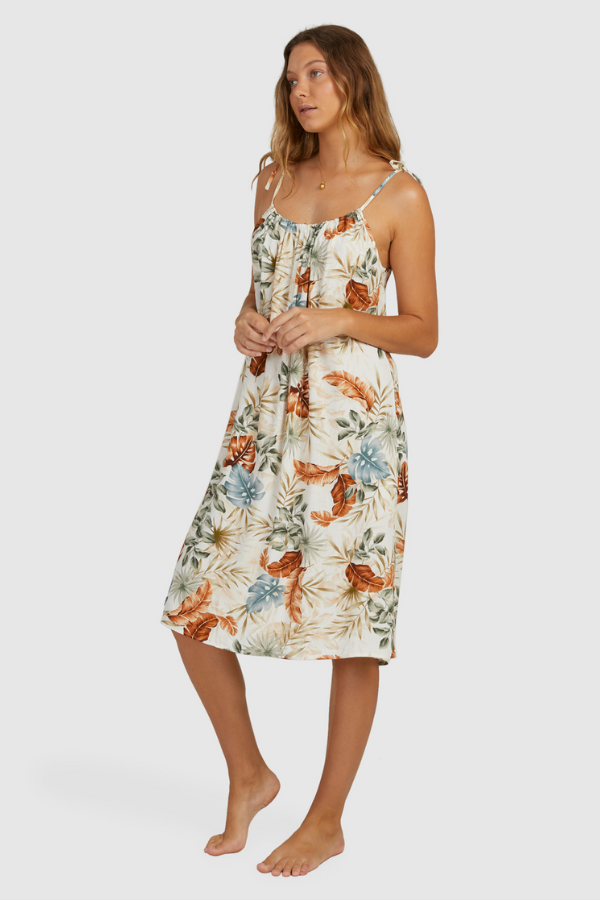 Billabong My Babylon Midi Dress - Salt Crystal