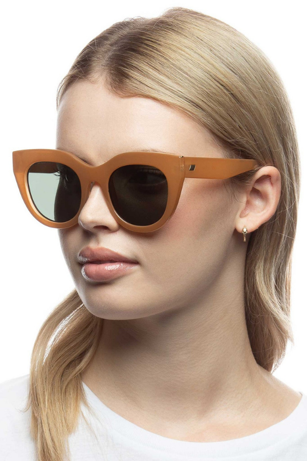 LE SPECS AIR HEART - CARAMEL