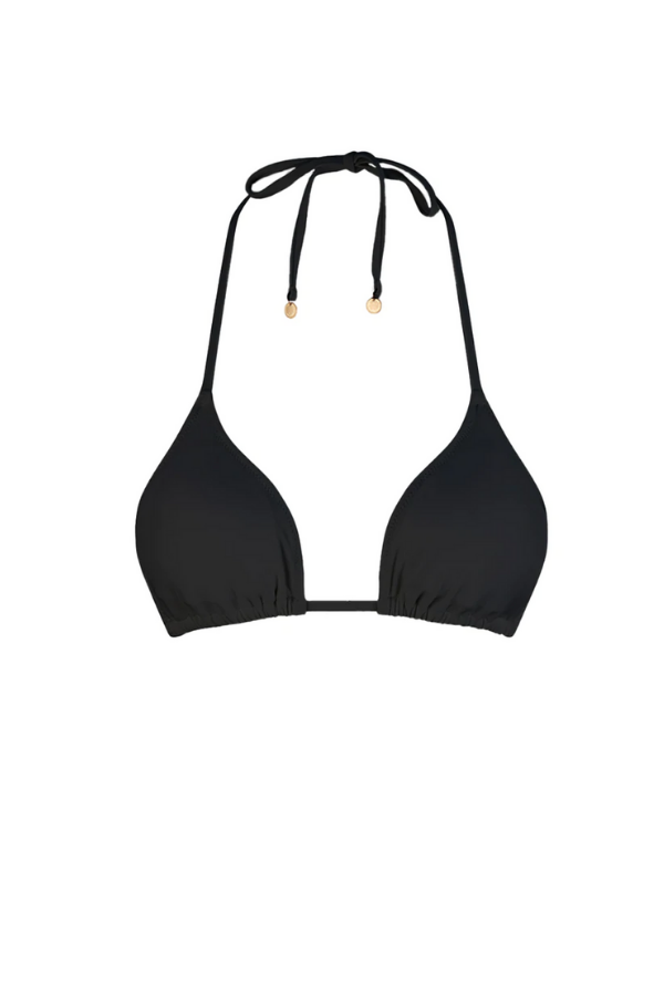 Tigerlily Tara Tri Bikini Top -Black