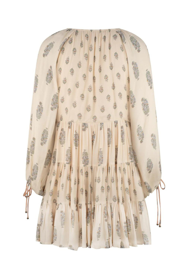 Tigerlily Florence Fabia Mini Dress - Cream Cloud