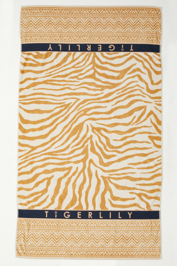 Tigerlily Nattier Towel - Tiger