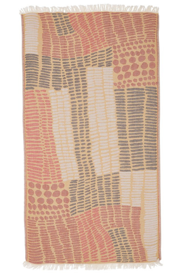 Mayde Friday Island Towel - Mustard