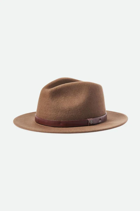 Brixton Messer Fedora - Dark Earth