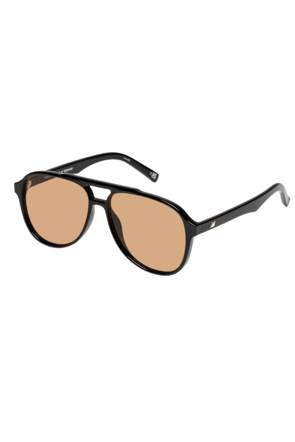 Le Specs Tragic Magic - Black/Tan Tint