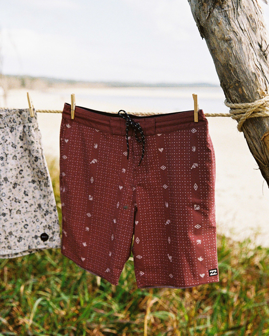 Billabong Sundays LT Boardshorts- Oxblood