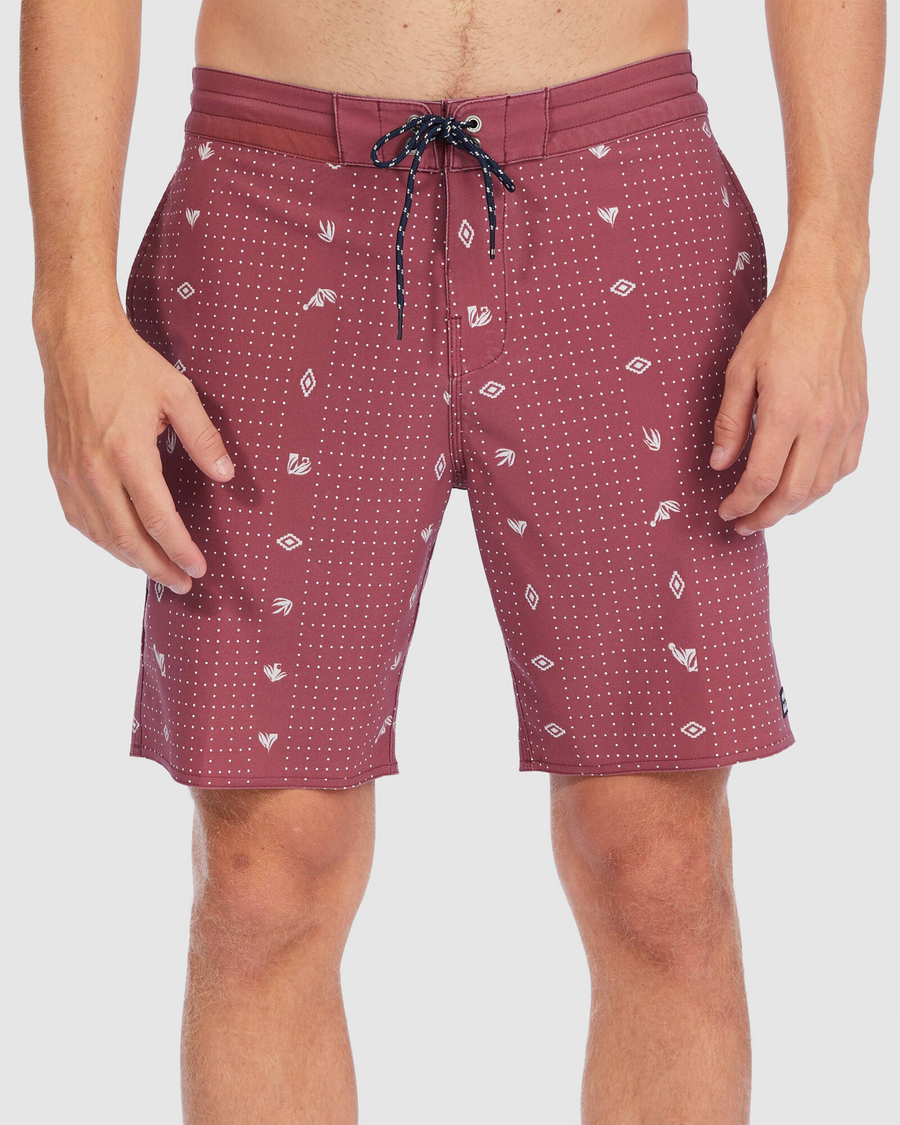 Billabong Sundays LT Boardshorts- Oxblood