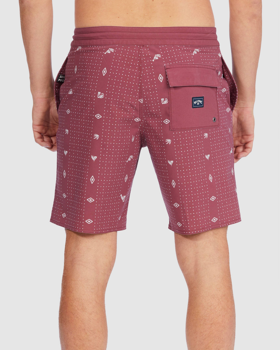 Billabong Sundays LT Boardshorts- Oxblood