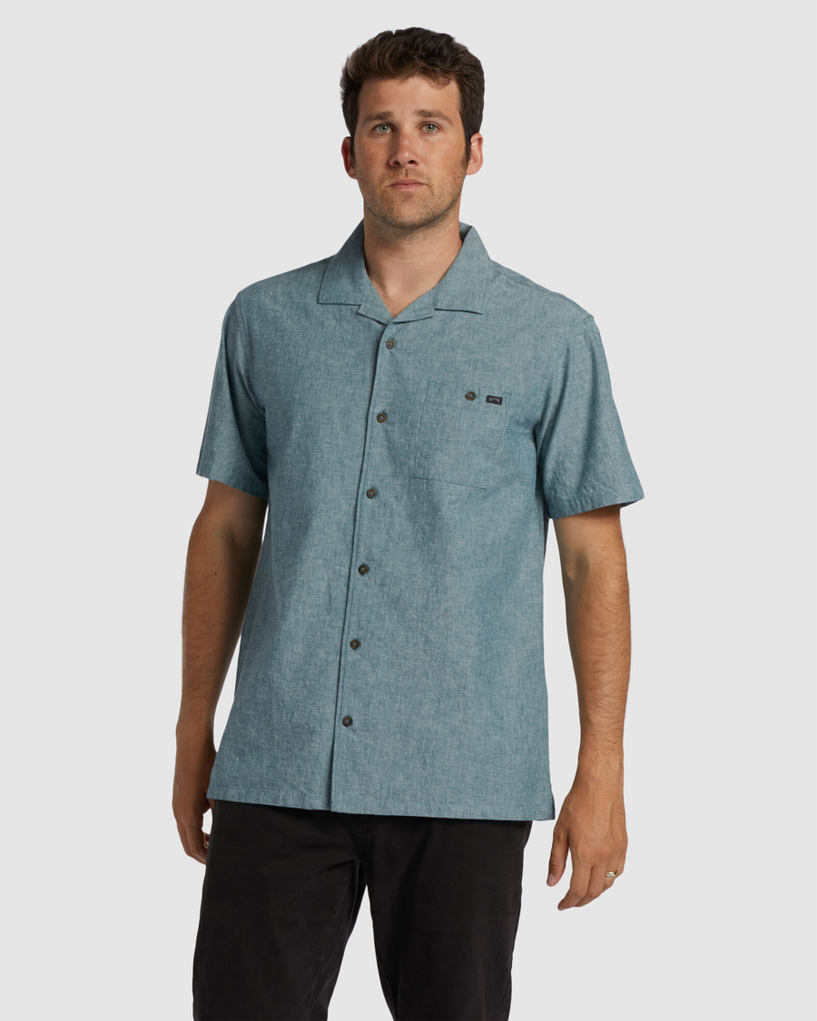 Billabong - Vacay All Day SS Shirt - Real Teal