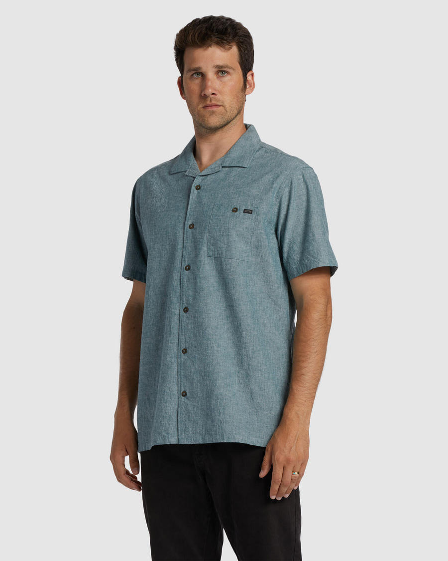 Billabong - Vacay All Day SS Shirt - Real Teal