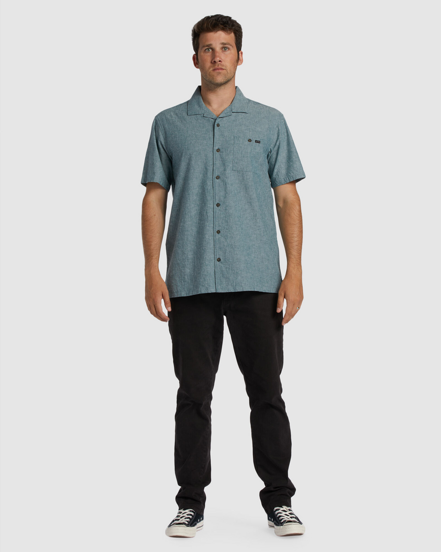 Billabong - Vacay All Day SS Shirt - Real Teal