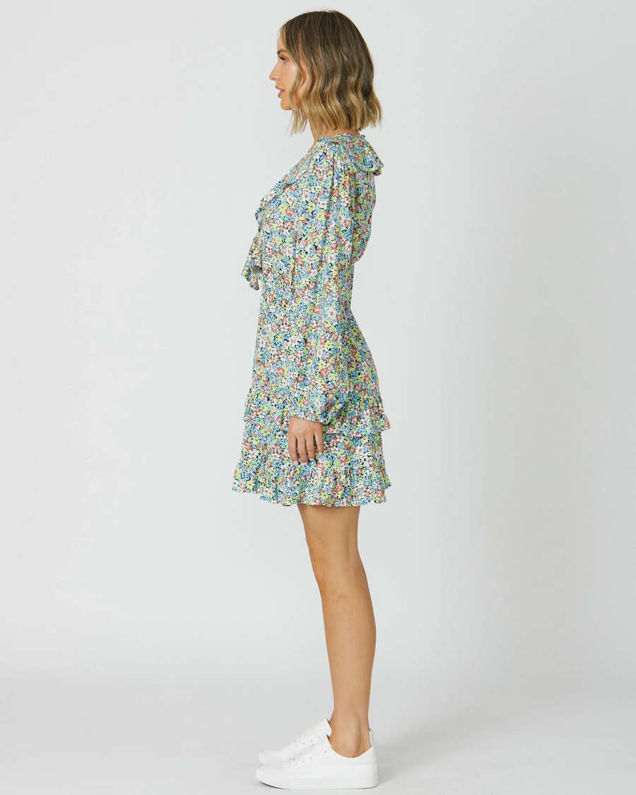 Sass April Dress - Spearmint Floral