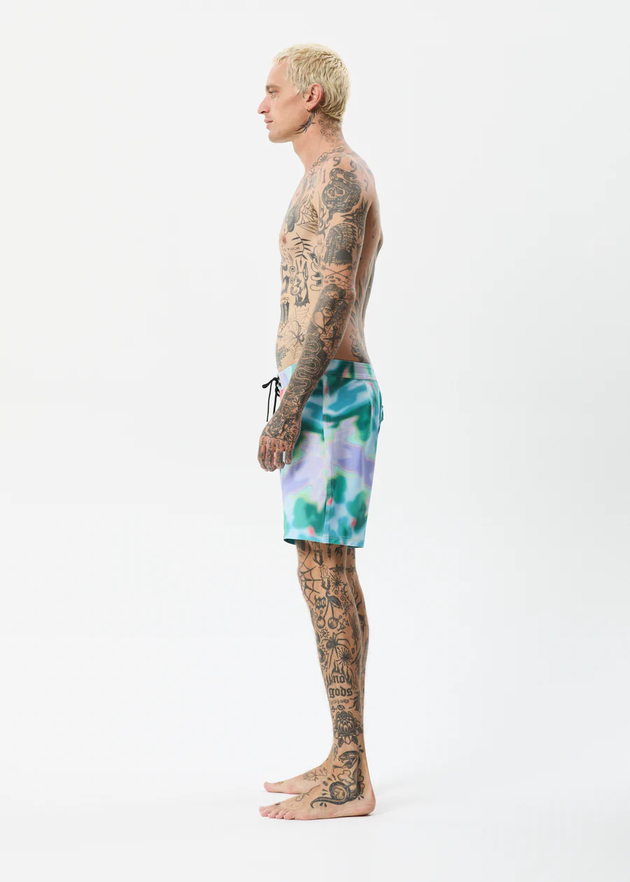 Afends Thermal Recycled Fixed Waist Boardshorts - Multi