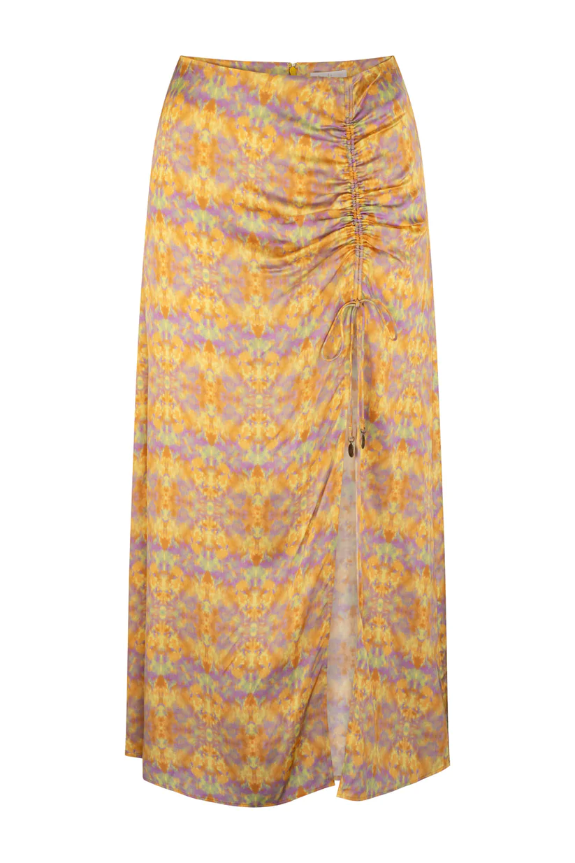 Tigerlily Yasmin Topaz Midi Skirt - Kaleidoscope