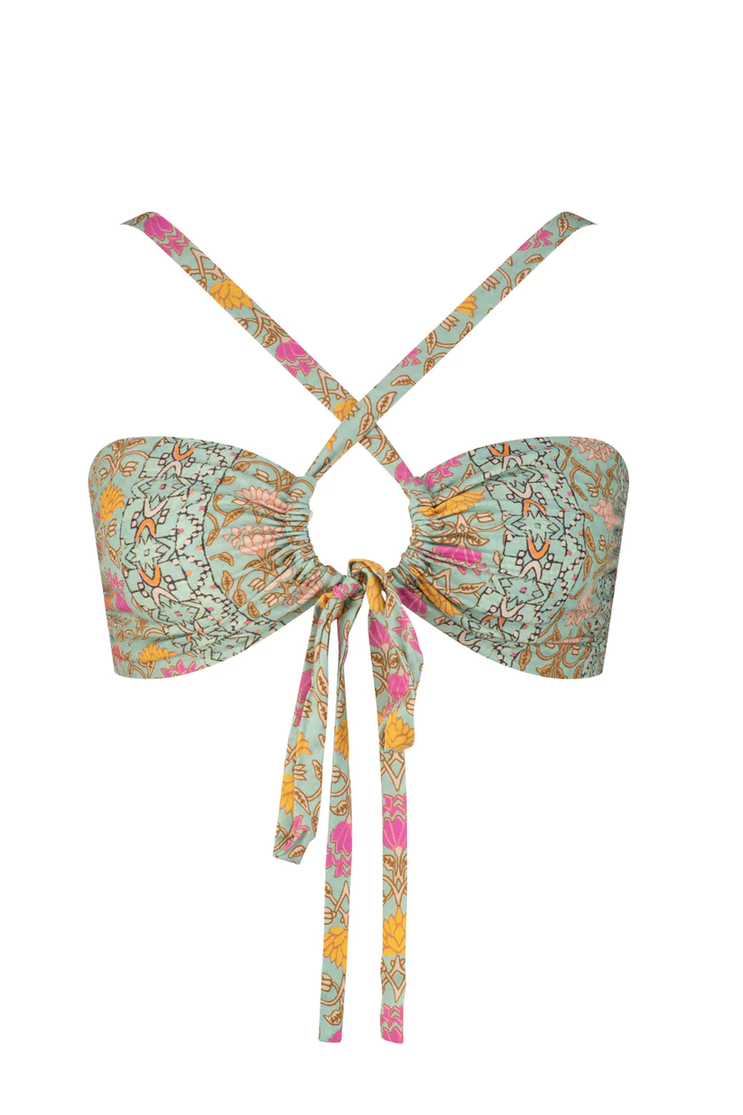 Tigerlily Rosalie Louise Tie Crop - Sage Blossom