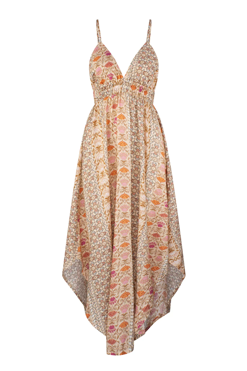 Tigerlily Rosalie Gloria Maxi Dress - Cream Blossom