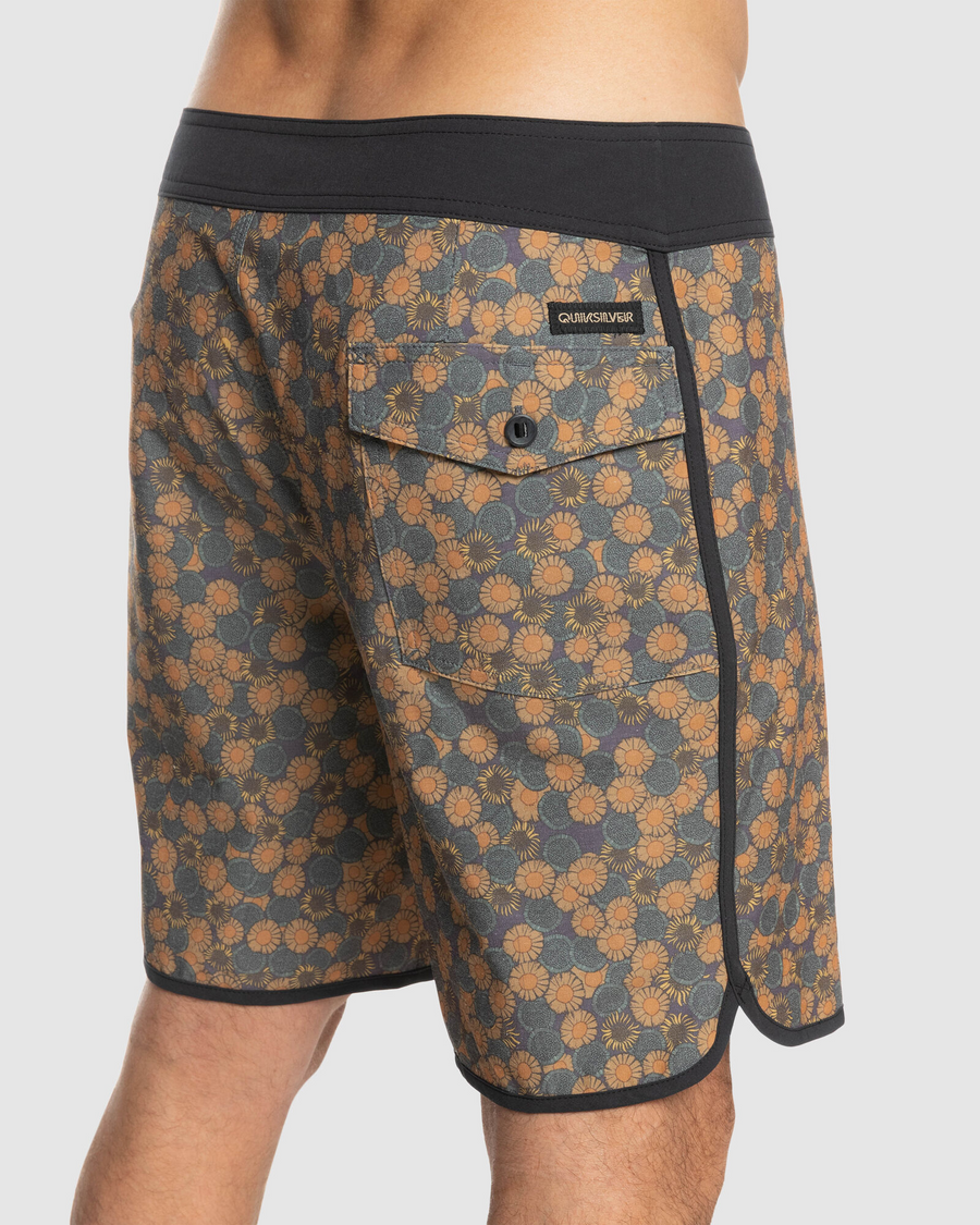 Quiksilver Hempstretch Scallop 18" Boardshorts- Tarmac