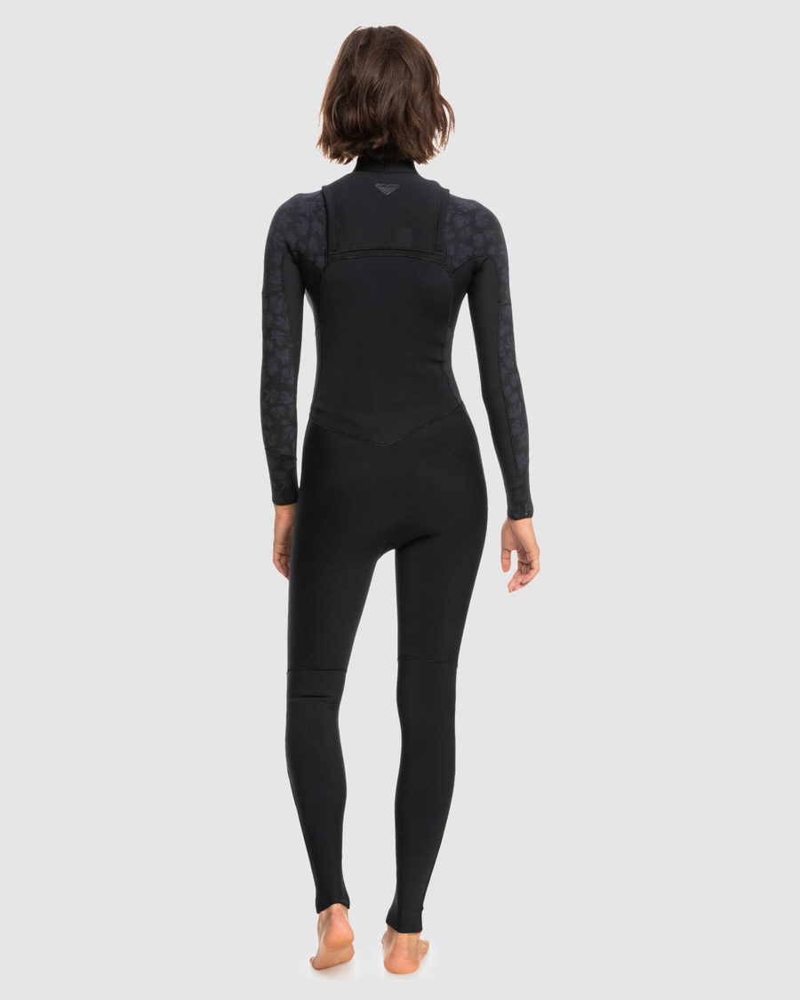 Roxy 3/2 Swell Series FZ GBS Wetsuit - Black