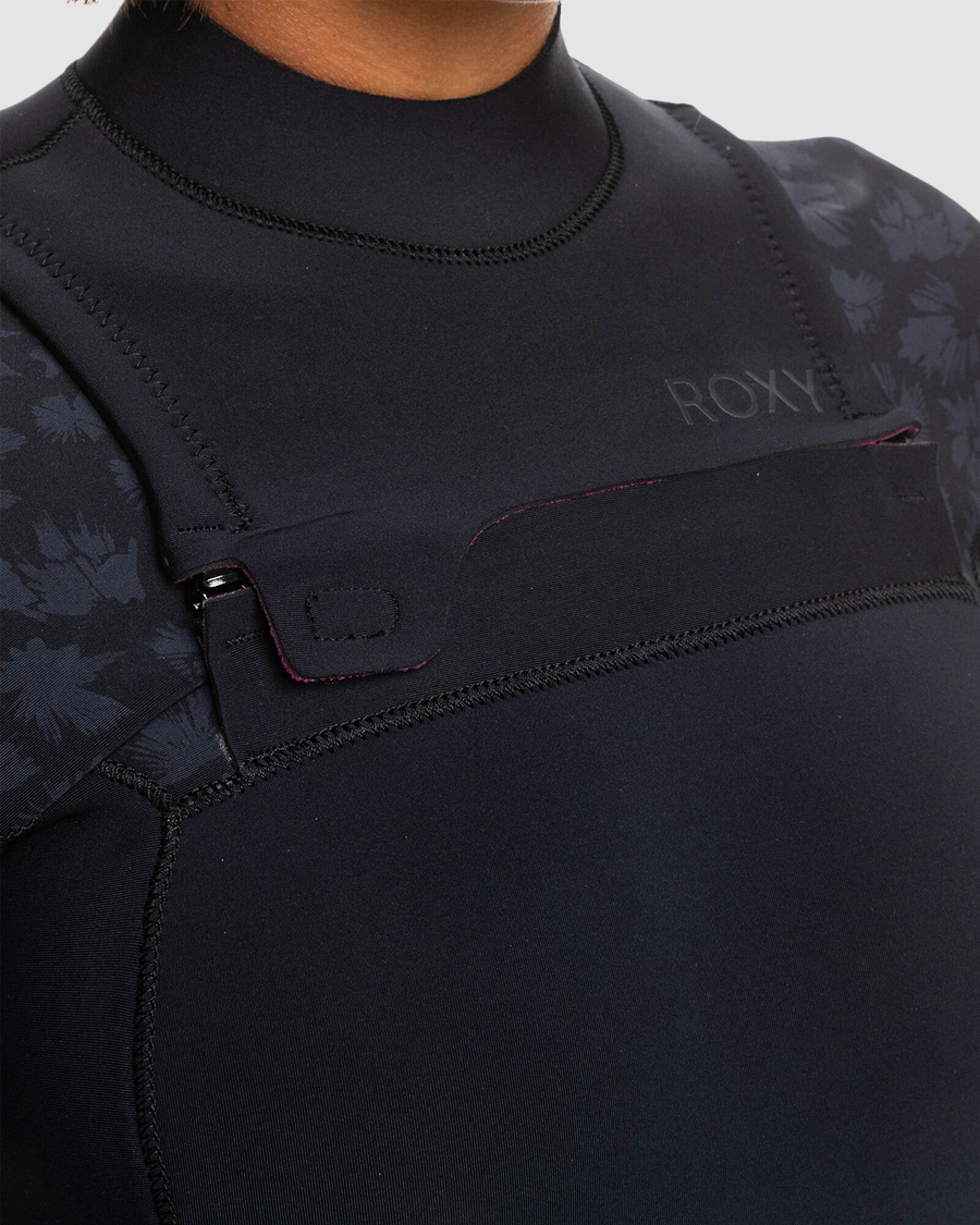 Roxy 3/2 Swell Series FZ GBS Wetsuit - Black