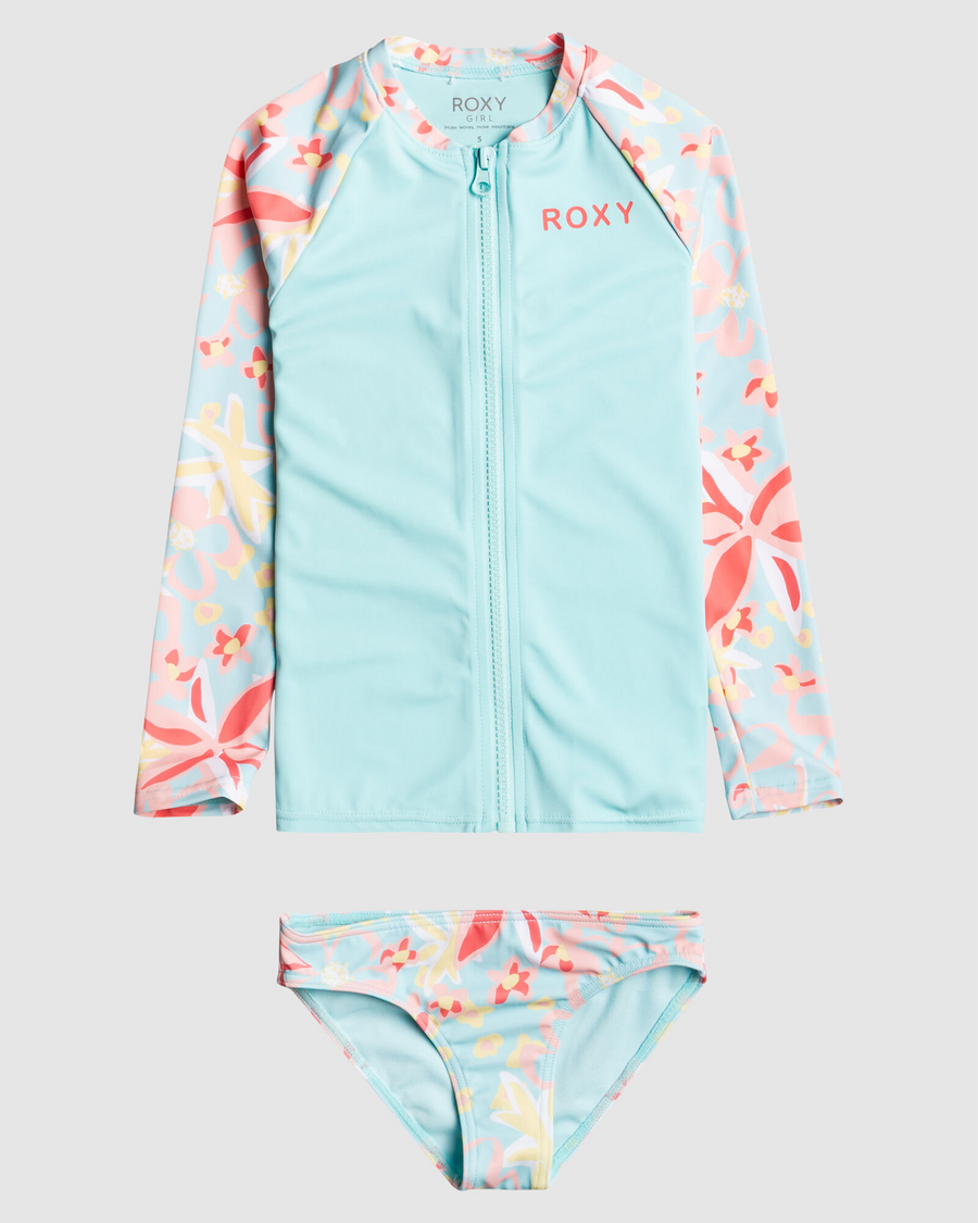 Roxy Holiday Flower LS Lycra Set - Tanger Tur TW Floral Conf