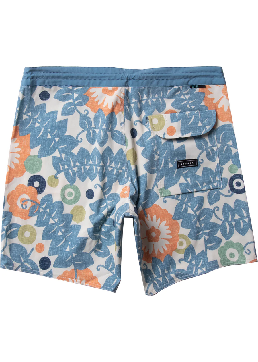 Vissla Zanzabar 17.5" Boardshort - Storm Blue