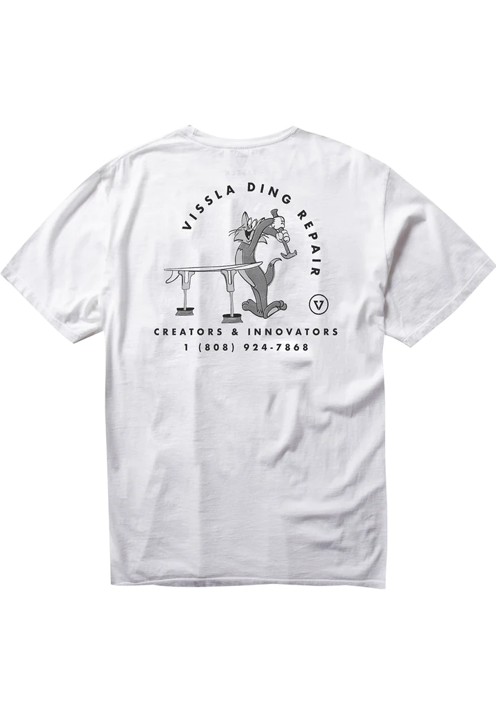 Vissla Creators Cat SS Tee - White