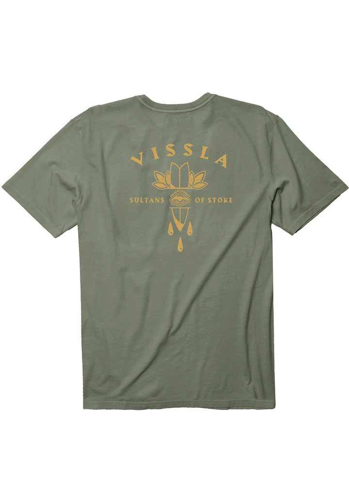 Vissla Dagger SS Tee - Army