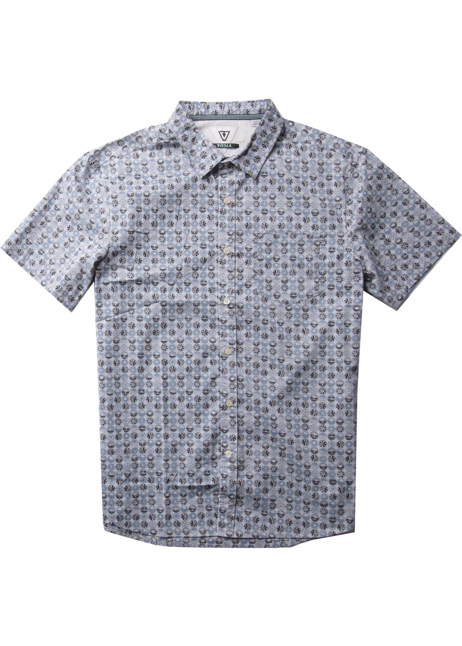 Vissla Rounder Eco SS Shirt - Slate