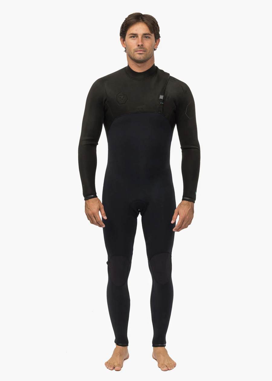 Vissla High Seas II 3-2 Full Chest Zip Suit - Stealth