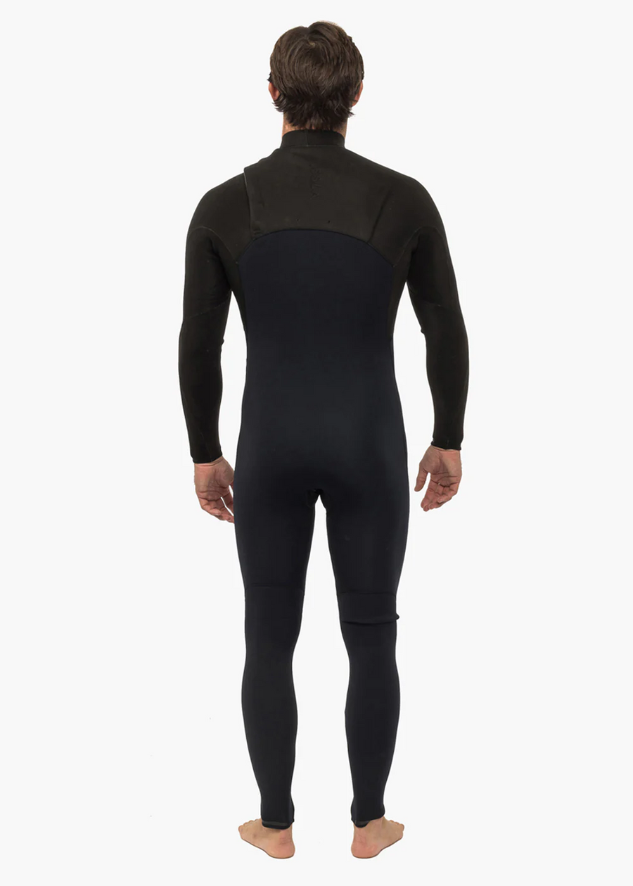 Vissla High Seas II 3-2 Full Chest Zip Suit - Stealth