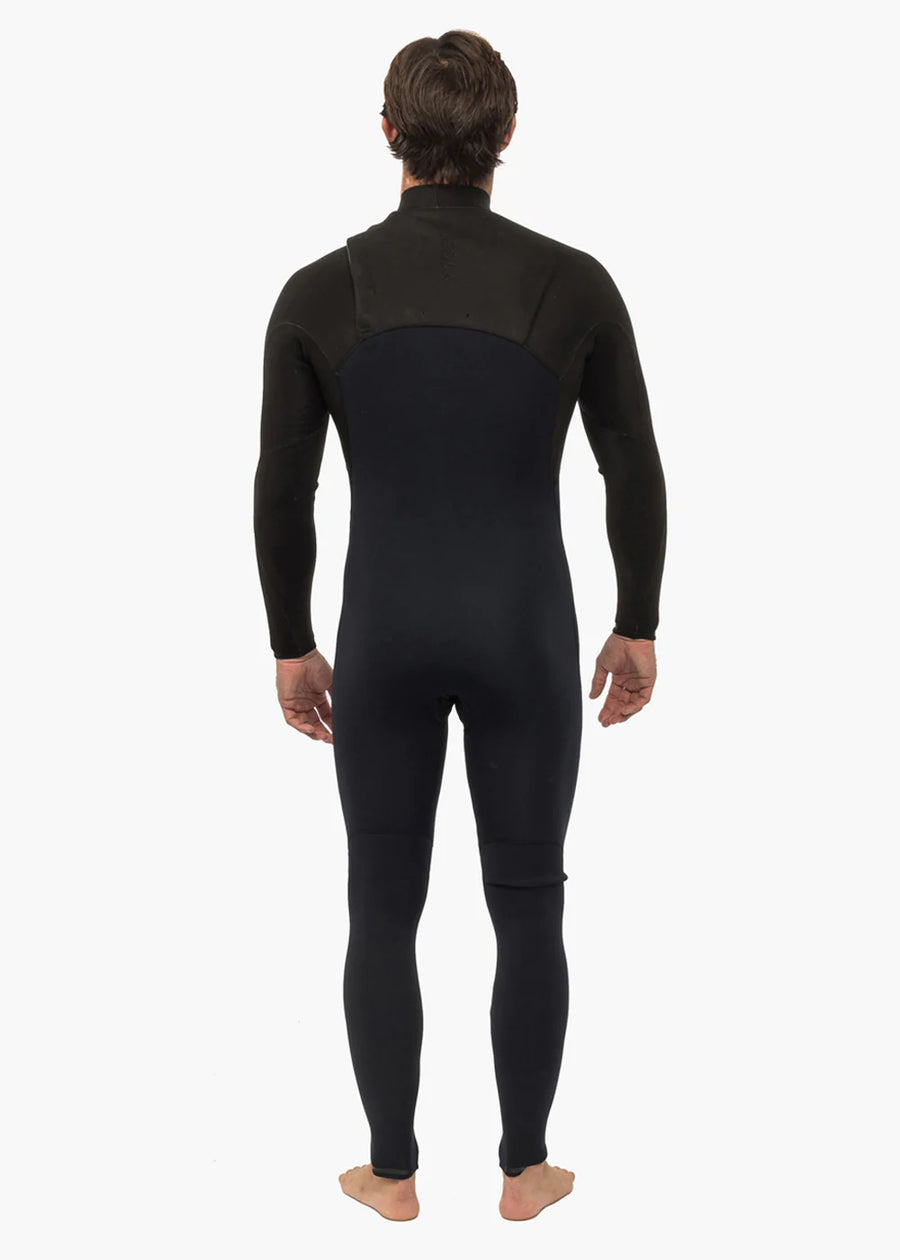 Vissla High Seas II 4/3 Chest Zip Full Suit - Stealth