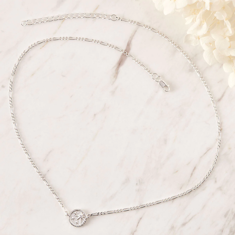 Midsummer Star Dainty Lucia Medallion Necklace