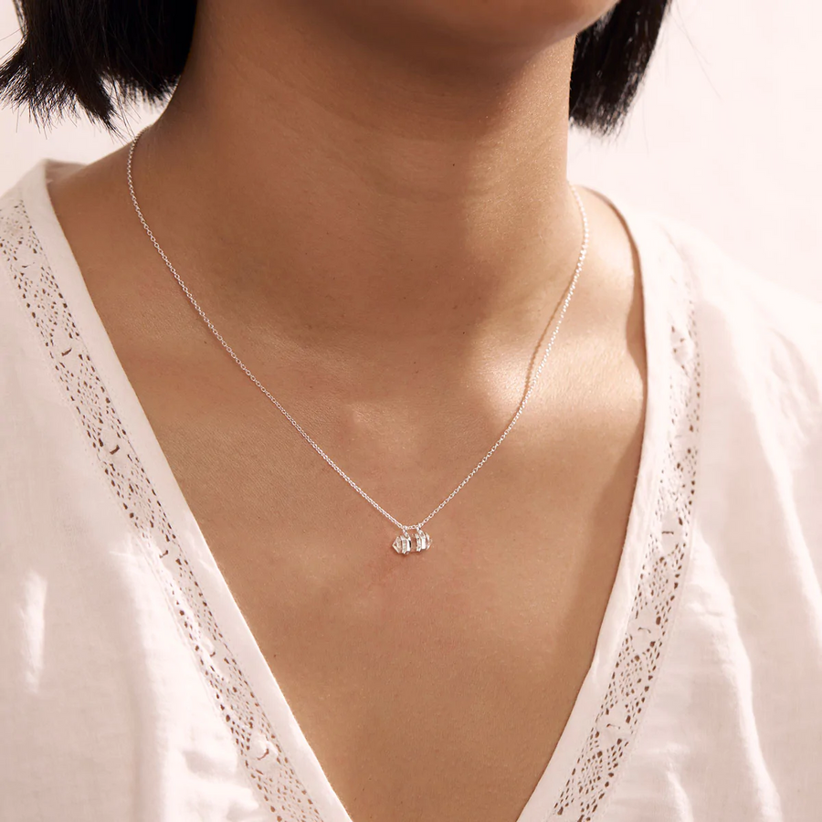 Midsummer Star Sunstone Crystal Necklace