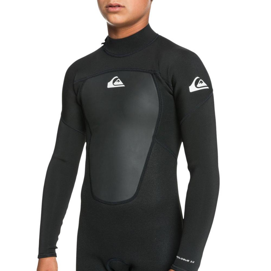 Quiksilver 3/2 Prologue Boys BZ FLT Wetsuit - Black