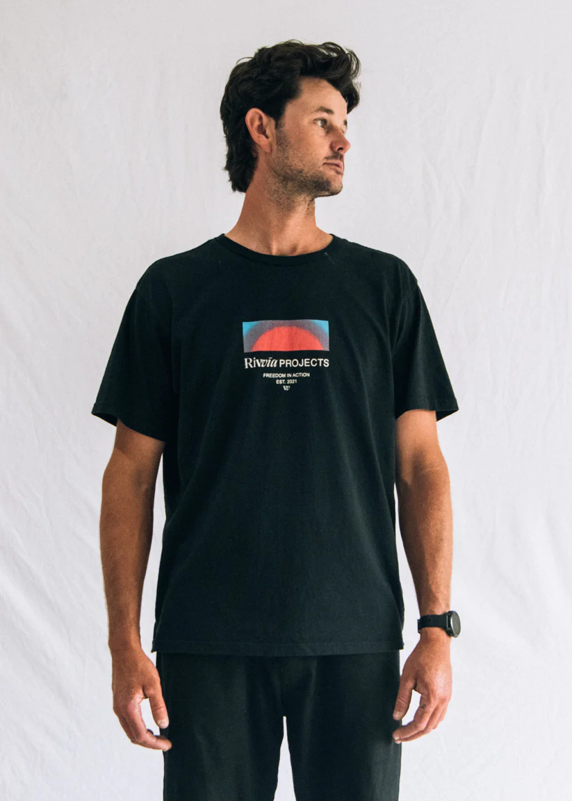 Rivvia Projects Rise Up T-Shirt - Black