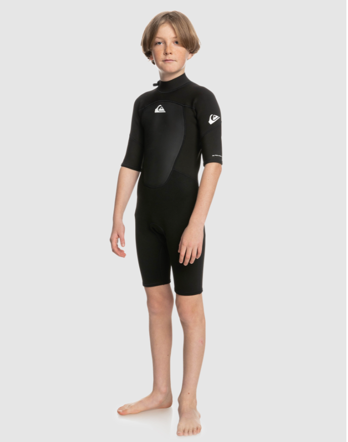 Quiksilver 2/2 Prologue Boys SS SP BZ Wetsuit - Black