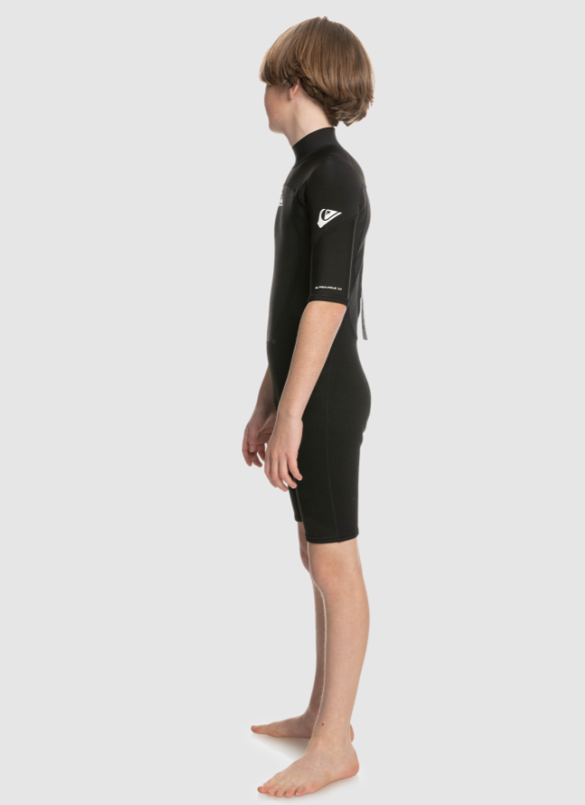 Quiksilver 2/2 Prologue Boys SS SP BZ Wetsuit - Black