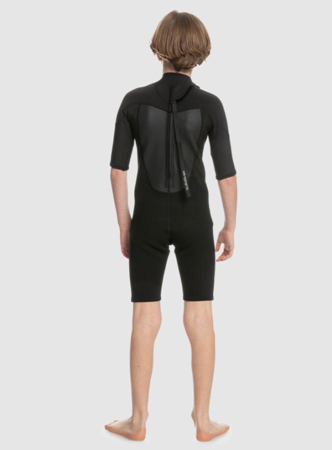 Quiksilver 2/2 Prologue Boys SS SP BZ Wetsuit - Black