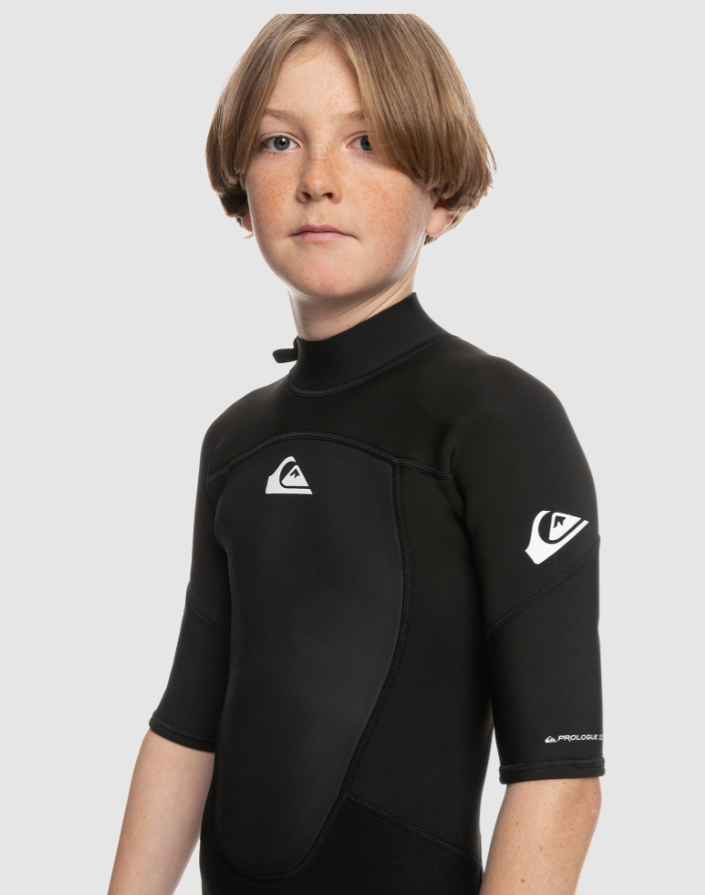 Quiksilver 2/2 Prologue Boys SS SP BZ Wetsuit - Black