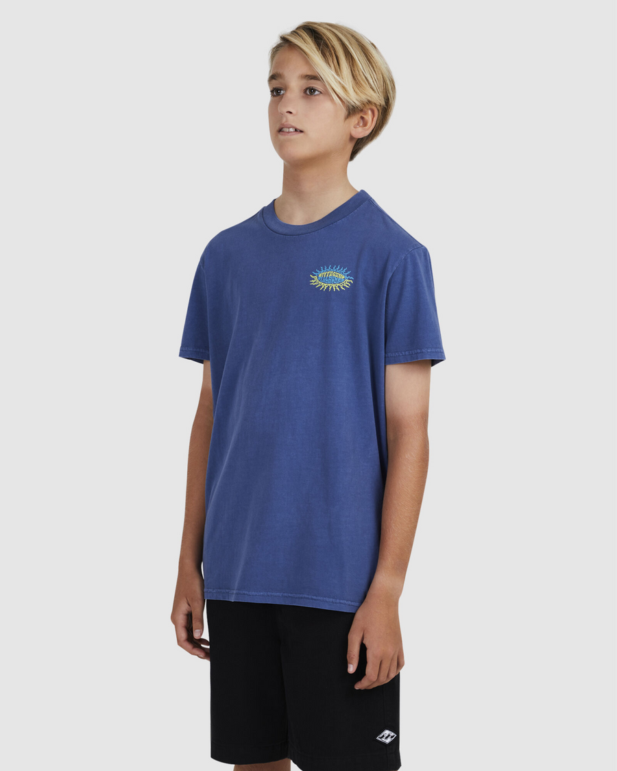 Billabong Boys Suns SS - Dusty Blue