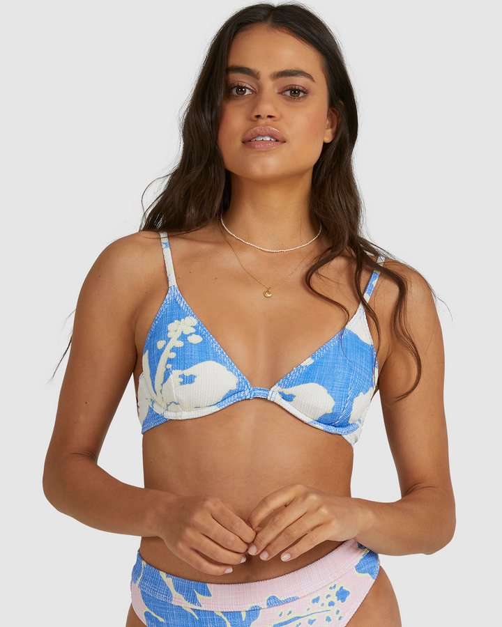 Billabong Haveli Bay Reese Bikini Top - Blue