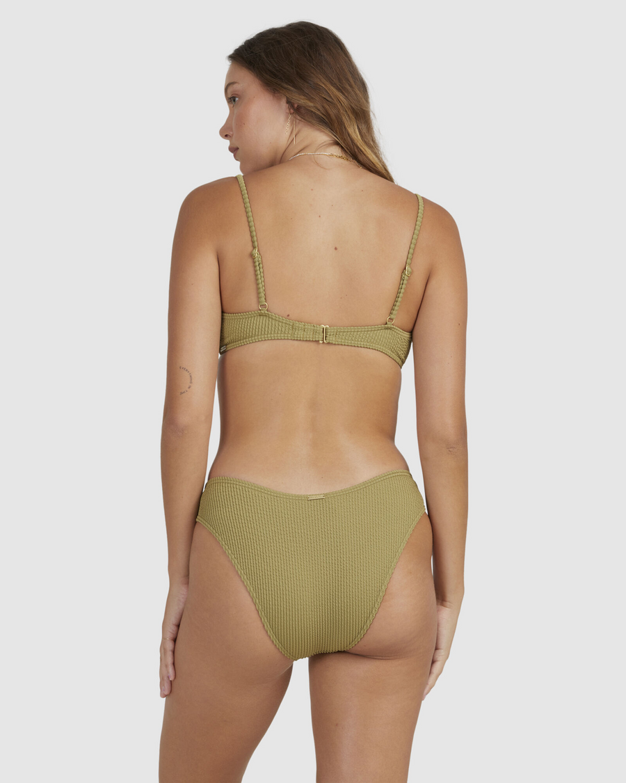 Billabong Summer High V Bralette - Olive