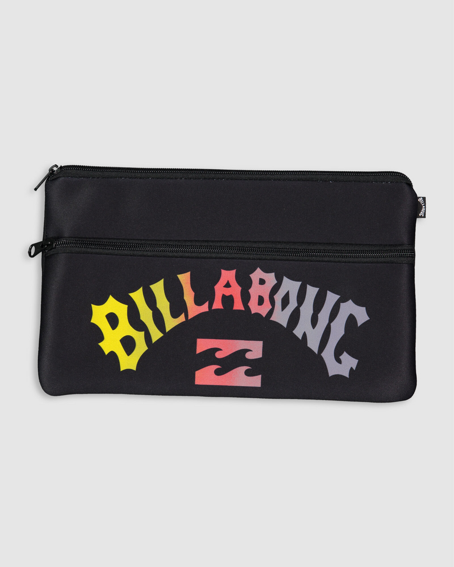 Billabong Jumbo Pencil Case - Black