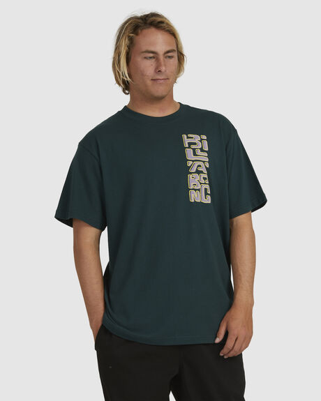 Billabong Bong Stacker SS Tee - Dark Forest